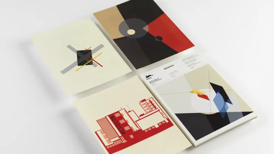 Bloc de notas A5 Bauhaus