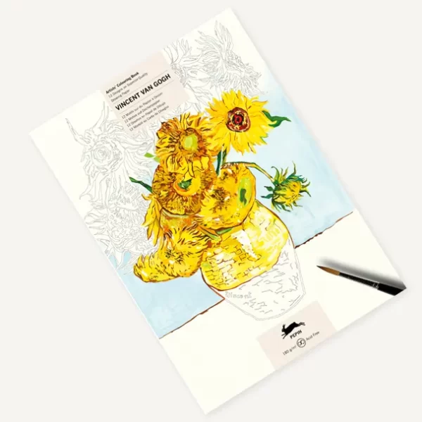 Libro para colorear Vincent van Gogh