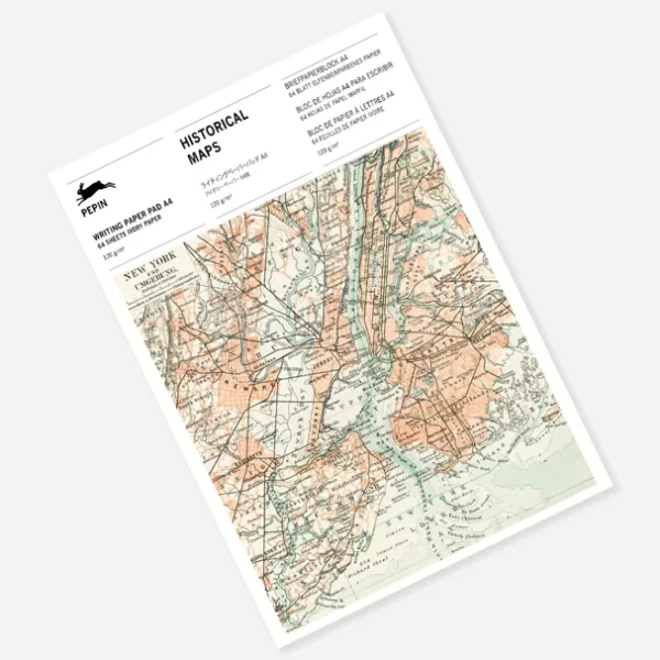 bloc de nota mapa Image