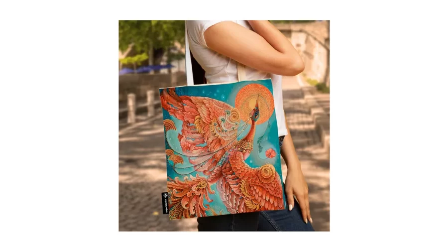 Bolsa de Lona Pájaro de Fuego - Imagen 2