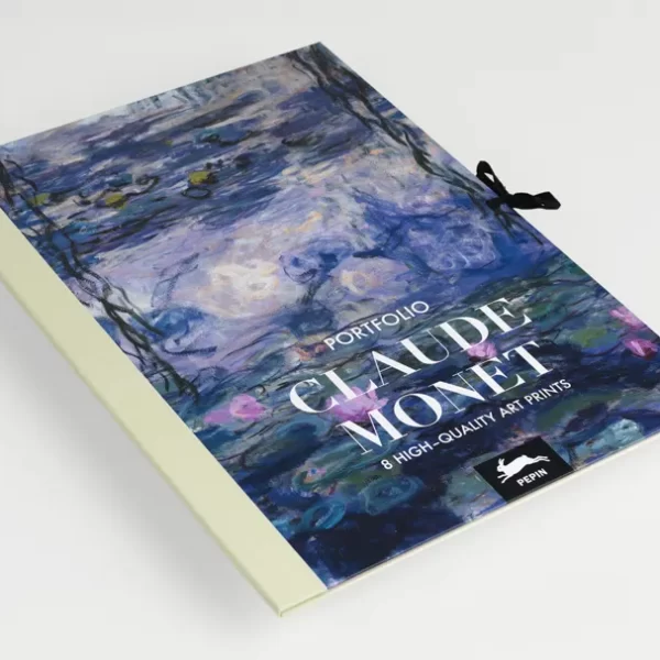 carpeta de laminas claude monet