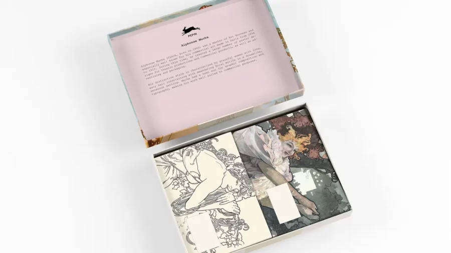 Conjunto de correspondencia Mucha - Imagen 6