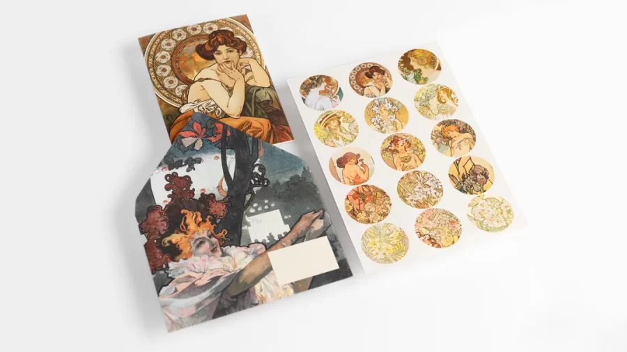 Conjunto de correspondencia Mucha - Imagen 4