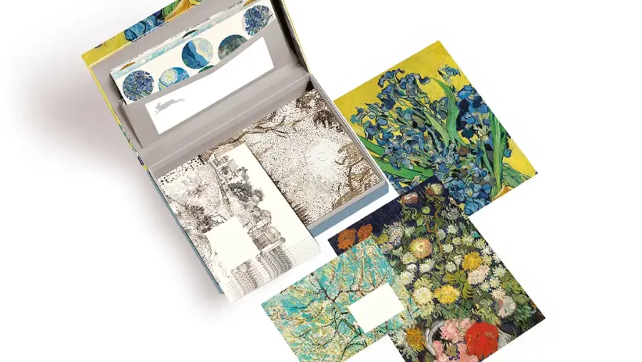 Conjunto sobres y papel de carta Vincent Van Gogh - Imagen 2