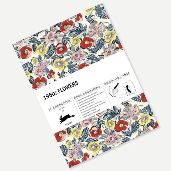 papel de regalo flores 50