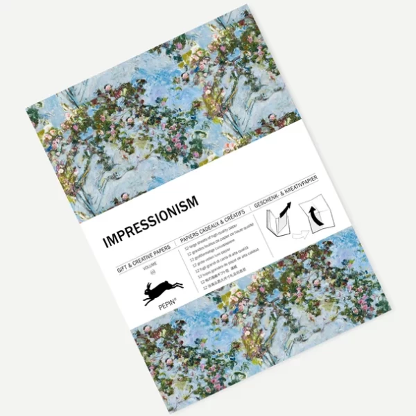 papel de regalo impressionismo the pepin press
