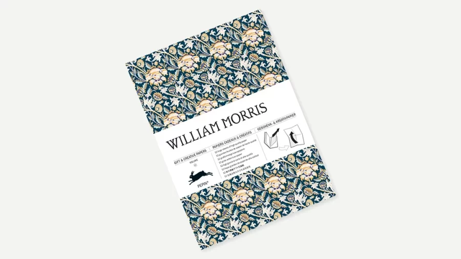 papel de regalo william morris the pepin press