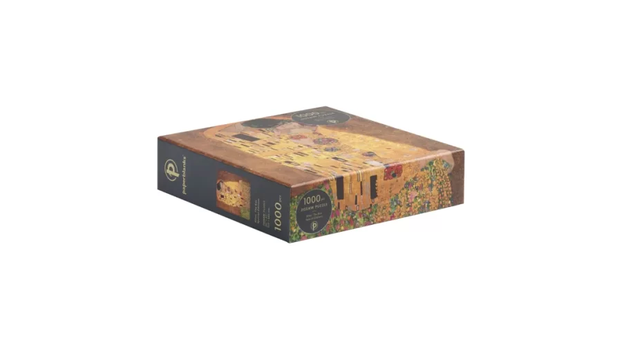 Puzzle Klimt, El beso - Imagen 2