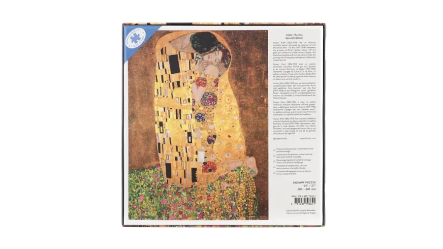 Puzzle Klimt, El beso - Imagen 4