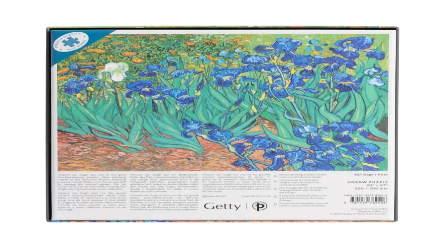 Puzzle Lirios de Van Gogh - Imagen 3